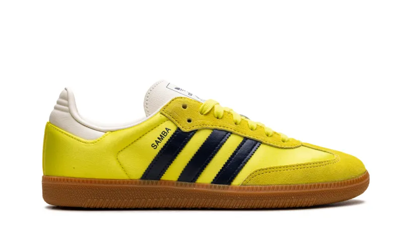 Adidas Samba Samba OG WMNS 'Shock Yellow Night Indigo'